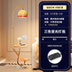 Zhong Shuai's antique style floor lamp living room sofa next to the shelf ornaments American retro bedroom bedside table integrated gold-wood color desktop-three-color light changing