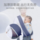 
Aiyuanmei baby-holding artifact Liberate the hands-on straps of newborn babies in front of the baby, simple and lightweight, young children carry babies, shallow water, green