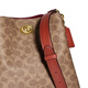 
CoaCH (COACH) women's bag Willow 22 classic LOGO printed bucket bag portable crossbody shoulder bag brown C3890B4NQ4