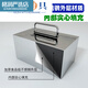Wm Edelstahl gepresstes Fleischblock Blatt Fleischblock Pressender Kocher Stoff Block Gurken Pressen Brikett gekochtes Lebensmittel Pressen Brikettsuppe Fass Gegengewicht 5jin [Jin gleich 0,5 kg] Verdickte Modell 12201