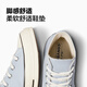 Converse official 1970S spring new men and women high-top canvas shoes cloud blue gray blue A06519C A06519C 42