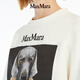 
MaxMara [Zhenxuan Huixiang] Women's printed cotton sweatshirt 1926014106 Ivory white XS