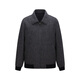 Giovanni Valentino Pure Sheep Wolle Kleidung Herren Revershundtooth Jacke Herbst und Winter Herrenkleidung warmes Marine 3x