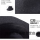 Qian Lianyu painter's doctor's hat men's spring and autumn woolen hat hat middle-aged and elderly men's jazz hat winter old man hat fine woolen black slightly smaller size 57 cm