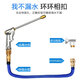 XMSJBYJZ-1047 High-pressure car wash water gun set Telescopic hose 15-meter blue tube set (5 meters before water injection) 7.5-meter blue tube set (2.5 meters before water injection)