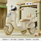 Jingwu Children's Electric Bike Motorcycle Remote Control Toy Car kann für zwei Personen sitzen, die 1-10 Jahre alt sind, Kinderbabygeschenk [Maidinmi] 6V Dual Drive + Fernbedienung + Frühschulbildung Starker Motor + langlebige Akkulaufzeit + Genießen Sie diese Erfahrung