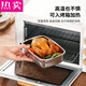 MPPMCK Germany imported high quality extra-thick grade stainless steel with lid fresh-keeping box lunch box picnic box bento box refrigerator storage box 15003 with sealed cover 316 stainless steel
