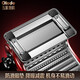 
Olodo German hand-crank noodle press household noodle machine household stainless steel rolling noodle press small dumpling skin machine Gem red/four knives [five-piece set]