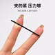 Penning black one-word clip hairpin small black hairpin hair clip broken hair edge clip wavy rigid clip female fixed hair clip one-word clip 5.5CM bag about 50 pieces