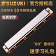 Bainuo Original Importado Suzuki Suzuki Harmonica Polyphonic C-Key Clave Profesional Performance Grado para adultos Goldio polifónico C-Key C-Key Gold