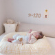 Nordic INS newborn bionic bed, safe imitation womb bed, crib, baby bed in bed, brown, doll not included, other x complete set x other structure