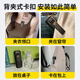 港萌无线摄像头小型高清记录仪佩戴式便携录音录像监控器摄像机运动相机头 128G内存+4G版+180°旋转+送99年流量