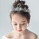 Bai Qixin's birthday crown headdress, eighteen-year-old coming-of-age ceremony, certificate and proposal, children's performance headband, high-end hair accessories, swan crown