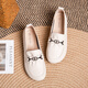 Zapatos de madre de cuero suave de cuero genuino Kanglibi Zapatos individuales de mediana edad y viejos cómodos y no cansados zapatos de cuero de mediana edad y viejos zapatos para mujeres jóvenes y sin deslizamiento de la primavera y otoño 672 zapatos individuales fuera de la orden de compra blanca entrega temprana 35