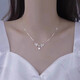 MU QIAN SUI SUI Ping un collier pour filles PENDANT LUMBRE LUXE LUXE CALATICLE POUR GIRLES NOUVELLE ANNÉE GABEAU DE Valentin pour filles