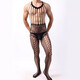 Mei Nail'er's sexy underwear for men and women role-playing suspender stockings sexy temptation thong open crotch black stockings sexy slutty panties sexy temptation disposable hand tearing easily. 5 random posts (please contact customer service for designation)-Men