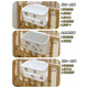 
Bedside basket baby storage rack bedside crib storage hanging bag fence diaper table storage box storage basket enclosed hanging basket