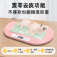 小白秤小白秤宠物专用体重秤大型狗狗猫咪称重器家用小动物宠物店精准 40斤中小型宠物升级款白色【升级款】