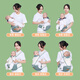 Aiyuan Mei Taillenhocker Baby Leichtes Vierjahres-Baby-Gurt Multifunktion Leichte Umarmung und Halten Sie Baby Out Summer Castle Green