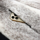 Carniti importiertes Cross Mink Inner Liner Herren-Kapuzenparka-Mantel echtes Lederfell integrierter Nerz mit mittlerer Länge Windbrecher Black + Cross Mink + Mink Sleeve 5xl