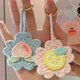 Les débutants de Patila apprennent un matériau de crochet à la main simple paquet en laine en laine en tricot de fleur de fleur de fruits de fruit cadeau pour copine 8 modèles [pack de matériaux]