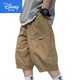 
Disney (Disney) boys' cropped pants for summer thin pure cotton children's work shorts loose handsome boys' summer sports pants trendy khaki big pocket seven. split pants 140 8-9 years old 125-13549-61Jin [Jin equals 0.5 kg]