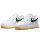 
Nike (NIKE) men's shoes summer new Air Force 1 AF1 Air Force No. 1 low-top shoe casual shoes sports shoes FD7039-101 white and green 44.5