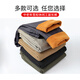 JEEP SPIRIT Jeep casual pants for men summer thin pure cotton work pants for men loose straight pants for large size middle-aged and elderly men's pants NHHS-9901 black plus velvet + light gray plus velvet XL (170-190Jin[Jin equals 0.5 kg])