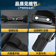 Yuzhiyuan fishing gear bag hard shell bag fishing rod fishing bag multi-functional waterproof and scratch-resistant alloy rod bag black