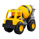 Chisen Gran simulación Ingeniería Conjunto de automóviles de niño pequeño Toy Toy Children Mezclador de playa Excavator de camiones de 2-3 años Excavator grande 677-42