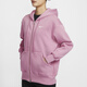 Nike (Nike) Phoenix Fomen Style Bane Style de gran tamaño más sudadera con capucha de terciopelo DQ5759 699 Elemento Pink/Fail White S