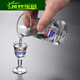 Miaopule 1935 Kweichow Moutai original special glass liquor cup set Moutai small wine cup divided into pots Guizhou small wine cups 6 pieces 100ML pot with label