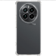 GenGChen es adecuado para la caja de teléfono móvil Real ME GT5PRO Mobile Shell transparente RMX3888 Caso de protección Cuatro airbag de esquina Anti-Fall Case de lente de punta completa Realme delgada nueva tendencia de la carcasa [Case anti-caza de airbag transparente] con película de pantalla completa Película de pantalla completa