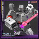 Yolopark G1 Megatron Amk Pro -Serie Roboter zusammengebaut Super Movable Model Spielzeug Megatron [mit einem mysteriösen Geschenk]