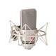 BABYBOTTLESL-103 66 large diaphragm microphone professional live broadcast karaoke recording home live broadcast microphone SL-103 silver