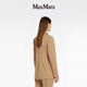 MaxMara 【臻选惠享】春夏女装双排扣针织夹克外套6911014106 驼色 34