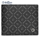 Jinlilai wallet men's business high-end large-capacity card bag, multiple card clips, gift box, birthday gift for dad, black business casual horizontal style