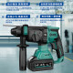 Dayi 20V Lithiumbatterie Elektrischer Hammer bürstenloser Aufprall Multifunktion tragbarer Hochleistungsbohrungen und löchern gepockener Beton Elektrische Hammer Elektrische Pickel A7-C6626 [20V Double Electric 6.0AH]