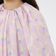 
jnby by JNBY Jiangnan cloth children's clothing spring and summer dress flower bud sleeve bow pattern cute breathable girl 1N3G12480 690 miscellaneous powder 150 cm