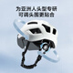 Made in Jingdong, bicycle helmet, cycling helmet, magnetic goggles, mountain road bike safety helmet, ZX21 m white