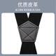 IFSONG men's hook buckle hook buckle suspender belt clip suspender belt lengthened trousers suspender adult elderly fat people elastic shoulder strap [3.5CM black hook] black X type