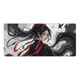 Drei-Farben-Katze (SFMCEMQ) Drei-Farben-Katze Chinesischer Chinesischer Maus-Maus-Pad Super großes Spiel E-Sport Computer Desk Pad 2D Anime Key 12798 [Verdickte Schließkante] 100 cm x 50 cm x 4 mm