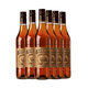 Premio Changyu Liquan Gold Samsung Brandy 700ml de seis paquetes extranjeros Vino de vino novato Vino destilado 700ml 6 botellas