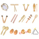 Yin Nian Kindergärtner Musik Unterricht AIDS ORF Kinder Percussion Instrument Set Lautsprecher Sand Hammer Dreieck Eisen Tamburin Doppelring Doppelring gewöhnlich