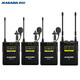 Mailada WM12P one-to-three wireless lavalier microphone Little Bee interview mobile phone microphone radio microphone live broadcast audio equipment SLR camera recording microphone wireless microphone