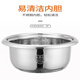 Old-fashioned 304 stainless steel rice cooker inner pot 2L3L4L5L6 liter universal triangular hemispheric rice cooker inner pot thickened 5L stainless steel 304 thickened inner pot