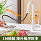 Yedeeo Italian kitchen quartz stone sink vegetable basin wash basin granite undercounter basin sink large single slot hemp white 7068SY 675*476 faucet configuration