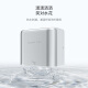 Stainless steel toilet hand dryer dryer bathroom dryer fully automatic induction hand dryer blow dryer mobile phone A3892 blue stainless steel [long style]