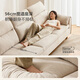 Lin's Home Sofa Living Room 2025 New Modern Simple Removable and Washable Fabric Small Apartment Double Straight Sofa BS183