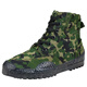 
3531 Jiefang Shoes Men's high-top wear-resistant camouflage military training shoes for women's migrant workplace yellow sneakers for labor protection canvas training rubber shoes for 3531 High jungle color 37